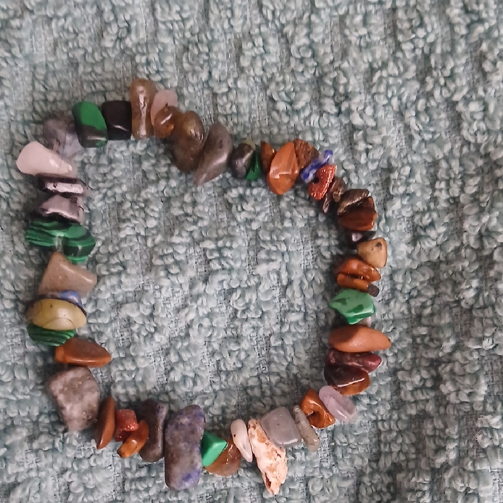 Multicolor Stone Beaded Bracelet